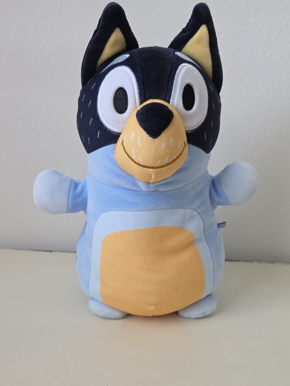 Bluey Plush Dog Stuffed Animal - Light Blue with Yellow Belly